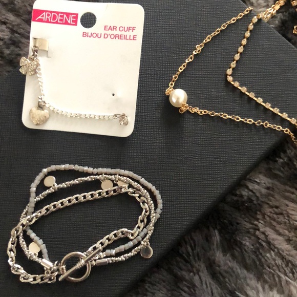 (3/$15) Necklace, Ear cuff, Bracelet Bundle !! - Picture 1 of 6